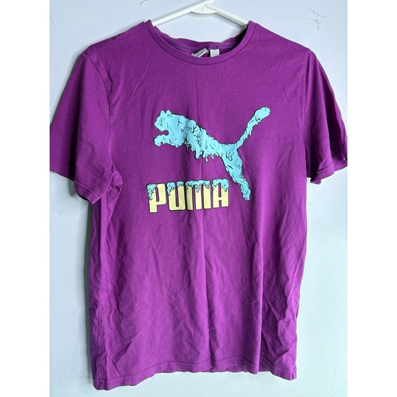 Puma Logo Play Graphic T Shirt - Picture 1 of 6